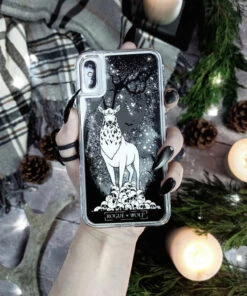 New ⌛ ROGUE AND WOLF All Stag Guardian [Silver Glitter] Shock Resistant | PHONE CASE ⭐ -Halloween Item Store rogue and wolf stag guardian silver glitter shock resistant phone case 10 b2215a64 22a6 431f b5d2 127d85d93dd2 700x700