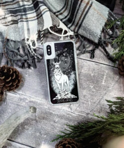 New ⌛ ROGUE AND WOLF All Stag Guardian [Silver Glitter] Shock Resistant | PHONE CASE ⭐ -Halloween Item Store rogue and wolf stag guardian silver glitter shock resistant phone case 12 061812fa f2ac 4832 897c b002788ba25b 700x700