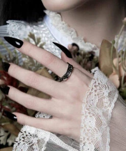 Wholesale ⭐ ROGUE AND WOLF All Third Eye [Blackened Steel] | RING 🌟 -Halloween Item Store rogue and wolf third eye blackened steel ring 3 edb8a948 9d3e 46cd 96dc 105a09b0fddd 700x700