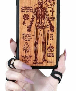 Wholesale 🔔 ROGUE AND WOLF All Vampire Anatomy [Cherry Wood] | PHONE CASE** ✨