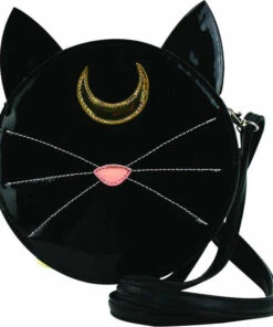 Best deal ❤️ SLEEPYVILLE CRITTERS Cats Mystical Black Cat Face | HANDBAG 😍