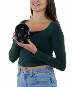 Cheapest ❤️ SLEEPYVILLE CRITTERS Halloween Smiling Skull Zippered | WRISTLET PURSE 😉 -Halloween Item Store sleepyville critters smiling skull zippered wristlest purse 2 5f35909f bb50 428d 8020 6f1bea25eeb4 700x700