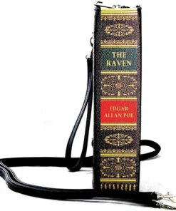 Flash Sale 🌟 SLEEPYVILLE CRITTERS Edgar Allan Poe The Raven Vintage Book | CLUTCH BAG 🎁 -Halloween Item Store sleepyville critters the raven vintage book clutch bag 3 679b8a01 a1bf 4975 a499 d4ce956ef17d 700x700