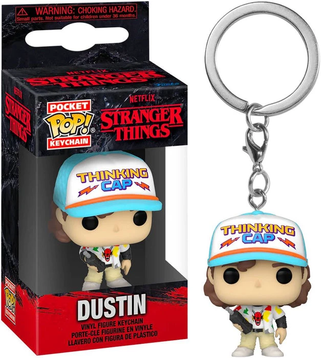 Discount π FUNKO Stranger Things: Dustin Season 4 Pocket | POP! KEYCHAIN π 5 Discount π FUNKO Stranger Things: Dustin Season 4 Pocket | POP! KEYCHAIN π - Image 3