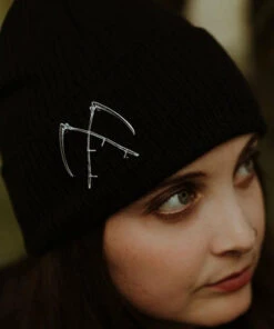 Hot Sale ✨ THE PRETTY CULT Mens Accessories Scythe [Black] | BEANIE 🔔