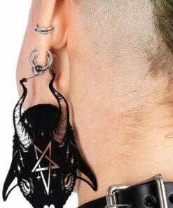 Cheapest ❤️ TOO FAST APPAREL Pentacles & Pentagrams Baby Goat Devil | EARRINGS ⭐ -Halloween Item Store too fast apparel baby goat devil earrings 4 bfc0ab31 445e 4c68 8a96 2a1d64159755 700x700