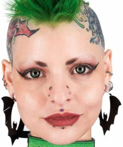 Top 10 ✨ TOO FAST APPAREL Bats Halloween Bat [Black Glitter] | EARRINGS 👏 -Halloween Item Store too fast apparel black glitter halloween bat earrings 4 50066925 5fd8 4032 9aac 2c79de0a8e5b 700x700