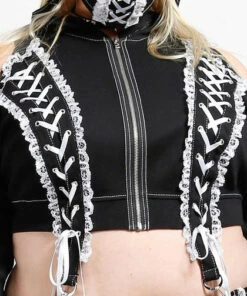 Best deal ⭐ TRIPP NYC Lolita [Black/White] | FACE COVER* 🎉 -Halloween Item Store tripp nyc lolita black white face cover 6 a89bd6d7 3d7b 4dab a5d9 7c28289ba1d4 700x700