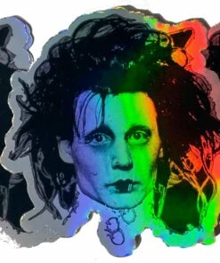 Best reviews of 🤩 VERA'S EYECANDY Gothic Homewares Edward Cut | VINYL HOLOGRAPHIC STICKER` 🌟