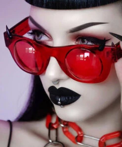 Promo 🛒 VULGATI Mens Accessories The Beast [Blood Red] | DEATH GOGGLES ⭐ -Halloween Item Store vulgati the beast death blood red sunglasses 2 18b58543 de16 477e 9d5d 2708a3d90da0 700x700