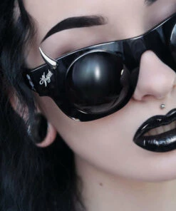 Buy ✨ VULGATI Mens Accessories The Beast [Vampire Black] | DEATH GOGGLES 🥰