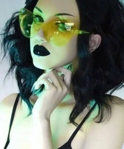 Best Pirce 🌟 VULGATI Mens Accessories The Glen Ivy [Panic Yellow] | DEATH GOGGLES 🔥 -Halloween Item Store vulgati the glen ivy panic yellow sunglasses 1 2ead577c c47c 435b b783 bf7a61c02c95 700x700