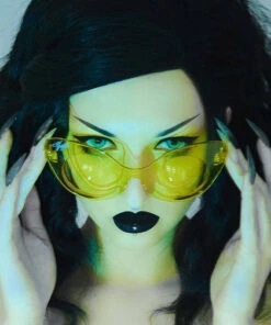 Best Pirce 🌟 VULGATI Mens Accessories The Glen Ivy [Panic Yellow] | DEATH GOGGLES 🔥 -Halloween Item Store vulgati the glen ivy panic yellow sunglasses 7 586b672b 76c2 4c02 b5ec c2d5285133f6 700x700