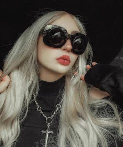 Buy ✨ VULGATI Mens Accessories The Sanderson [Vampire Black] | DEATH GOGGLES ✨ -Halloween Item Store vulgati the sanderson vampire black sunglasses 18 2ad7bb3f 1ae3 4672 b2ae 9f77d012943c 700x700