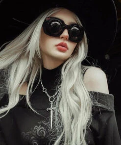 Buy ✨ VULGATI Mens Accessories The Sanderson [Vampire Black] | DEATH GOGGLES ✨ -Halloween Item Store vulgati the sanderson vampire black sunglasses 19 96eab898 27b4 4eb7 add6 fcb560646217 700x700