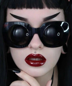 Buy ✨ VULGATI Mens Accessories The Sanderson [Vampire Black] | DEATH GOGGLES ✨ -Halloween Item Store vulgati the sanderson vampire black sunglasses 26 9a479f9b 7de3 4694 804a a70709bcc001 700x700